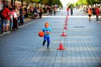 Vilniaus maratone rungtyniavo jaunieji Vilniaus krepšininkai.