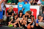 Vilniaus maratone rungtyniavo jaunieji Vilniaus krepšininkai.