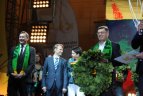 Lietuvos krepšininkų sutikimas.