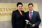 LTOK pagerbti Lietuvos sportui nusipelę žmonės.