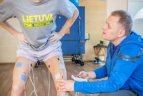 D.Belickaitės treniruotė klube "Body Gym" su A.Žardeckiu.
