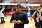 "Lietuvos ryto" treniruotė prieš startą Europos taurės turnyre