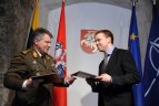 Pasirašyta bendradarbiavimo sutartis tarp Lietuvos kariuomenės ir Kauno „Žalgirio" krepšinio klubo.