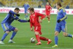 2014 11 18. Kontrolinės rungtynės. Ukraina - Lietuva 0:0.