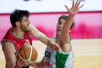 LKL čempionatas.  „Lietuvos rytas“ - „Nevėžis“.