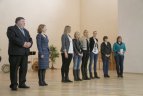 Sportininkus pasveikino Daina Gudzinevičiūtė