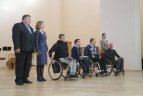 Sportininkus pasveikino Daina Gudzinevičiūtė