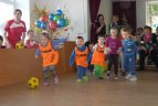 LFF projektas „Futboliukas“ Vilkaviškio rajono savivaldybės Keturvalakių mokykloje.