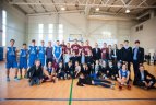 Krepšininkai aplankė "Velžio" gimnaziją