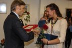 Uždarymo metu apdovanotos komandos ir geriausios žaidėjos