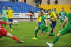 Lietuvos A lygos futbolo čempionatas. Klaipėdos "Atlantas" - Vilniaus "Žalgiris" 4:2