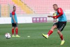 Lietuvbos rinktinė ruošiasi rytdienos draugiškoms rungtynėms su Malta