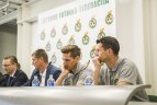 LFF surengė neplanuotą spaudos konferenciją