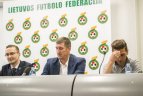 LFF surengė neplanuotą spaudos konferenciją