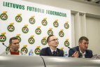 LFF surengė neplanuotą spaudos konferenciją