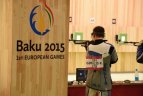 Europos žaidynės. Šaudymas iš 10 m pneumatiniu šautuvu. Karolis Girulis.