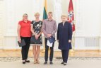 Prezidentė pasveikino Europos žaidynių medalininkus