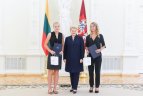 Prezidentė pasveikino Europos žaidynių medalininkus