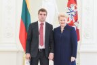Prezidentė pasveikino Europos žaidynių medalininkus