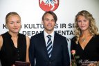 KKSD pagerbti Europos žaidynių prizininkai.