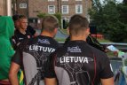 Lietuvos regbio-7 rinktinė pasirengusi pirmajai dvikovai Anglijoje