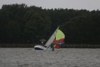 Kuršių marių regata startavo sunkiomis sąlygomis