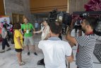 Žurnalistams žaidynių organizatoriai surengė ekskursiją