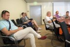 Lietuvos bokso federacijos spaudos konferencija.