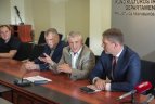 Lietuvos bokso federacijos spaudos konferencija.