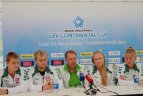 CEV Kontinentinės taurės IV etapas Vilniuje. Spaudos konferencija