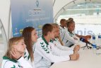CEV Kontinentinės taurės IV etapas Vilniuje. Spaudos konferencija