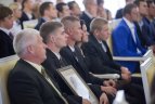 Apdovanojimų ceremonija prezidentūroje.
