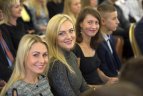 Apdovanojimų ceremonija prezidentūroje.