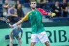 Daviso taurė: Laurynas Grigelis – Ilja Marčenka- 0:6, 1:6, 7:6, 6:4, 3:6 .
