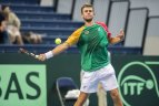 Daviso taurė: Laurynas Grigelis – Ilja Marčenka- 0:6, 1:6, 7:6, 6:4, 3:6 .