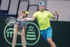 Daviso taurė: Laurynas Grigelis – Ilja Marčenka- 0:6, 1:6, 7:6, 6:4, 3:6 .