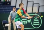 Daviso taurė: Laurynas Grigelis – Ilja Marčenka- 0:6, 1:6, 7:6, 6:4, 3:6 .