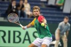 Daviso taurė: Laurynas Grigelis – Ilja Marčenka- 0:6, 1:6, 7:6, 6:4, 3:6 .