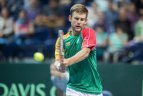 Daviso taurė: Laurynas Grigelis – Ilja Marčenka- 0:6, 1:6, 7:6, 6:4, 3:6 .