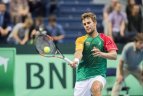 Daviso taurė: Laurynas Grigelis – Ilja Marčenka- 0:6, 1:6, 7:6, 6:4, 3:6 .