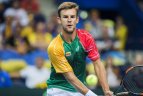 Daviso taurė: Laurynas Grigelis – Ilja Marčenka- 0:6, 1:6, 7:6, 6:4, 3:6 .
