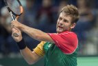 Daviso taurė: Laurynas Grigelis – Ilja Marčenka- 0:6, 1:6, 7:6, 6:4, 3:6 .
