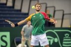 Daviso taurė: Laurynas Grigelis – Ilja Marčenka- 0:6, 1:6, 7:6, 6:4, 3:6 .