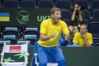 Lietuviai  6:7(4), 7:6(3), 4:6, 2:6 nusileido ukrainiečiams.