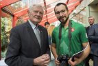 Europos žaidynių prizininkų pagerbimas.