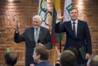 Europos žaidynių prizininkų pagerbimas.