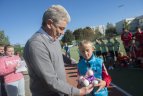 Lietuvos vaikų berniukų U12 žolės riedulio lygos varžybos.