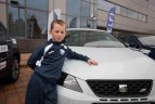Automobilius  įvertino Vilniaus futbolo mokyklos „Audra“ auklėtiniai