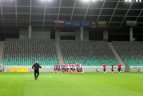 Lietuvių treniruotė.