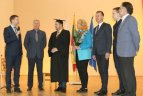 A.Guoga inauguruotas LSU Garbės daktaru